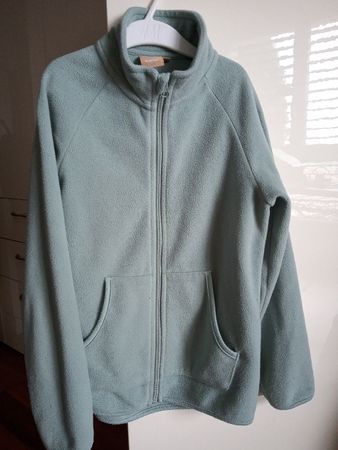 Manor Fleece Jacke, türkis, Grösse 140
