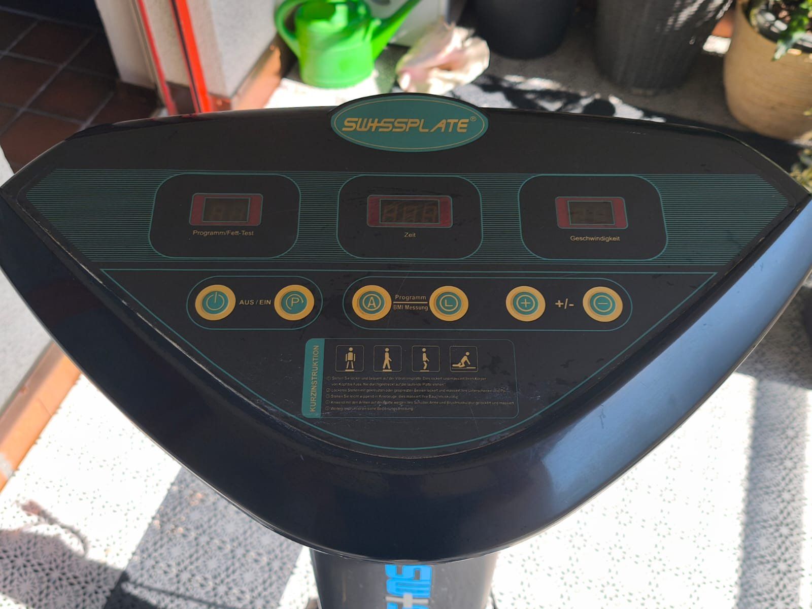Swissplate Hometrainer: Swissplate Vibrationsplatte – Usato da Brunnen venduto da ble_w7lp 5