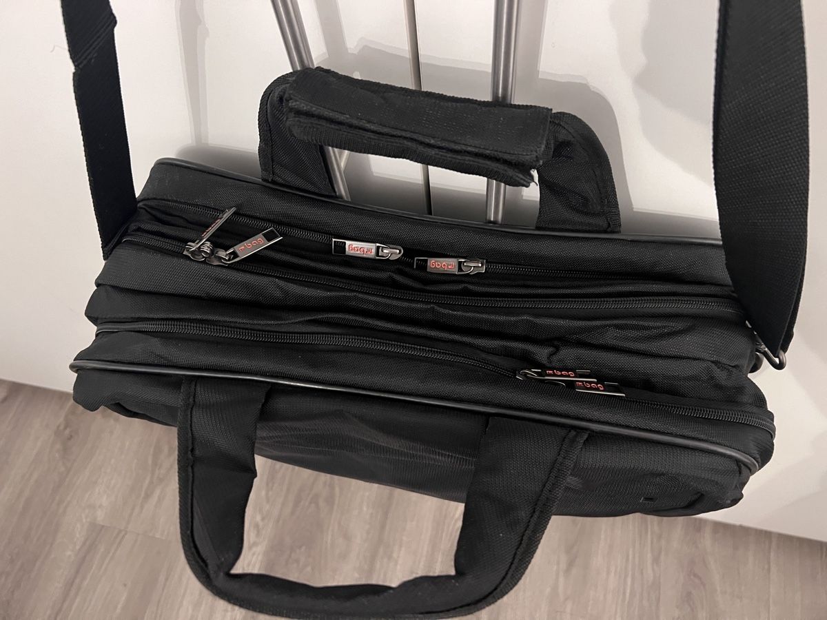 Koffer & Taschen: Geräumige schwarze Businesstasche mit vielen Fächern – Gebraucht aus Rothenburg von Calabasas99 1