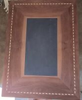 Holz Esstisch ausziehbar mit Schiefereinsatz