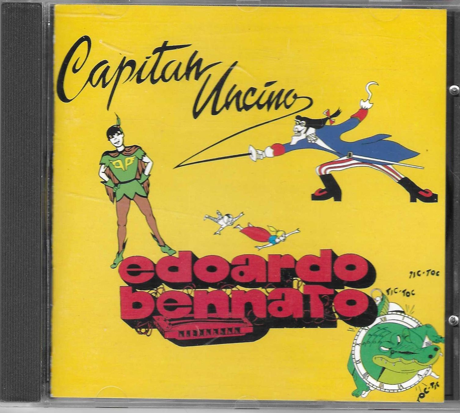 CDs: EDOARDO BENNATO  -  CAPITAN UNCINO – Gebraucht aus Bex von Giorgiob