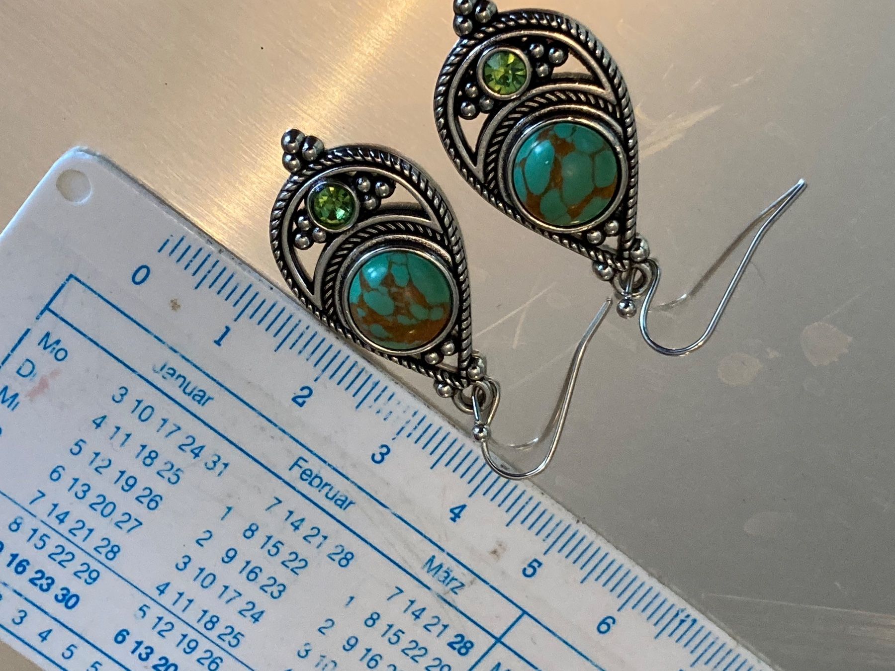 Orecchini pendenti & Orecchini a lobo: Boucles d’oreilles vintage – Usato da Marly venduto da Antigona71 1