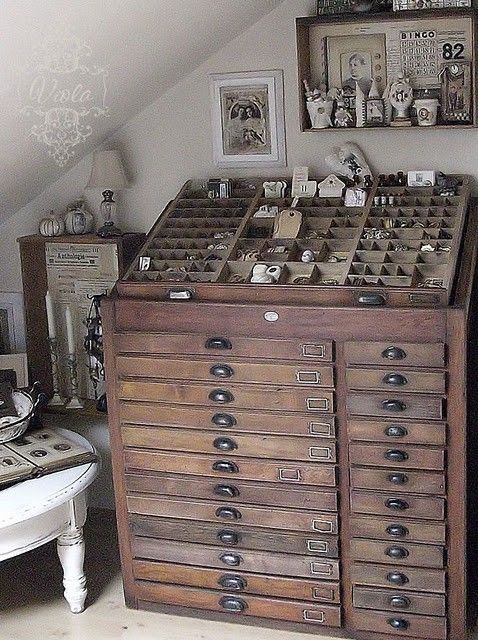 Scaffali: Vintage Letter Press Printer Tray – Usato da Safenwil venduto da rgs_tg62
