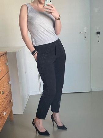 Schwarze Anzughose von H&M Gr.40 / Pantalon tailleur femme