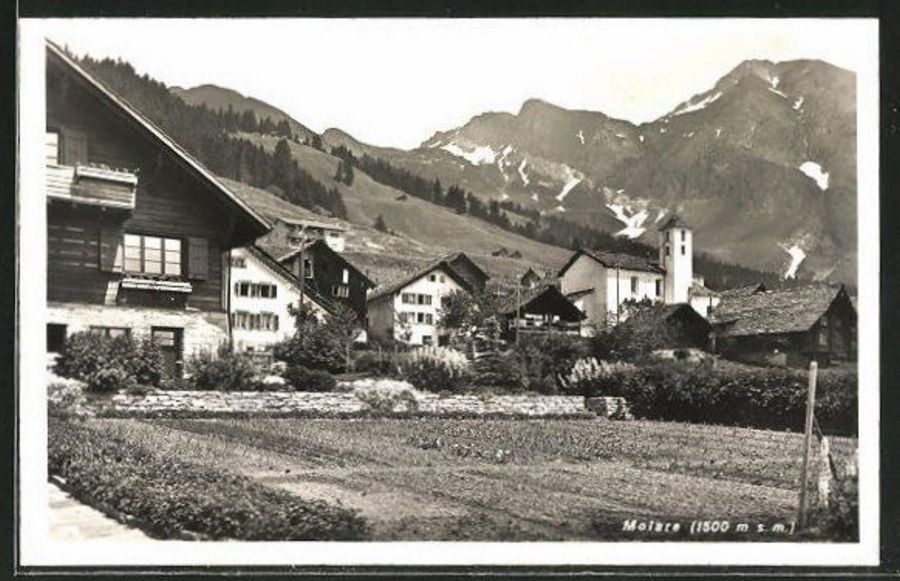 Cartoline postali: Molare, verso 1945 – Usato da Frauenfeld venduto da POML
