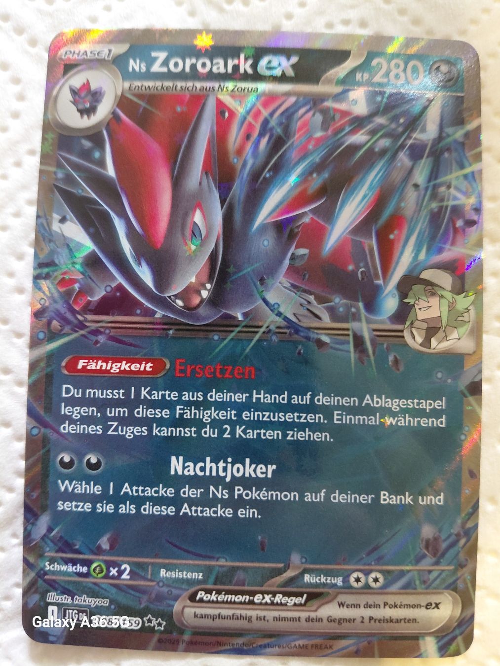 Pokémon Carte collezionabili: Ns Zoroark ex 098/159 – Nuovo (secondo la descrizione) da Zuchwil venduto da Sam-ler-in