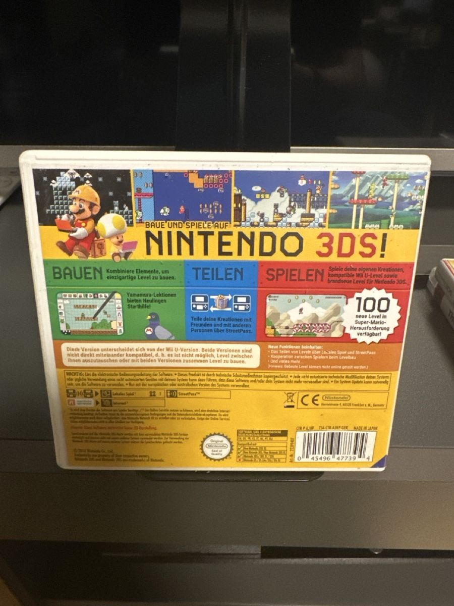 Nintendo Giochi: Super Mario Maker for Nintendo 3DS Spiel – Usato da Kreuzlingen venduto da Bes-GamingCollection 1