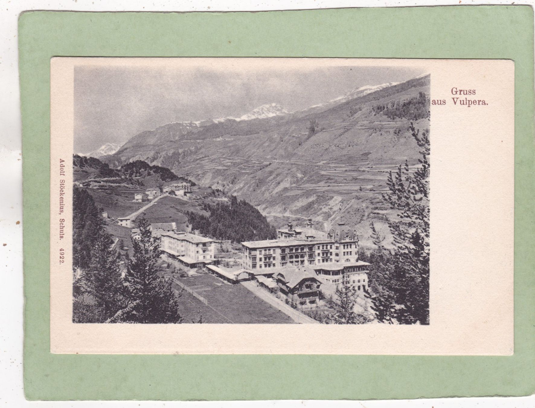 Cartoline postali: Vulpera – Usato da Herisau venduto da Lisegrat2008