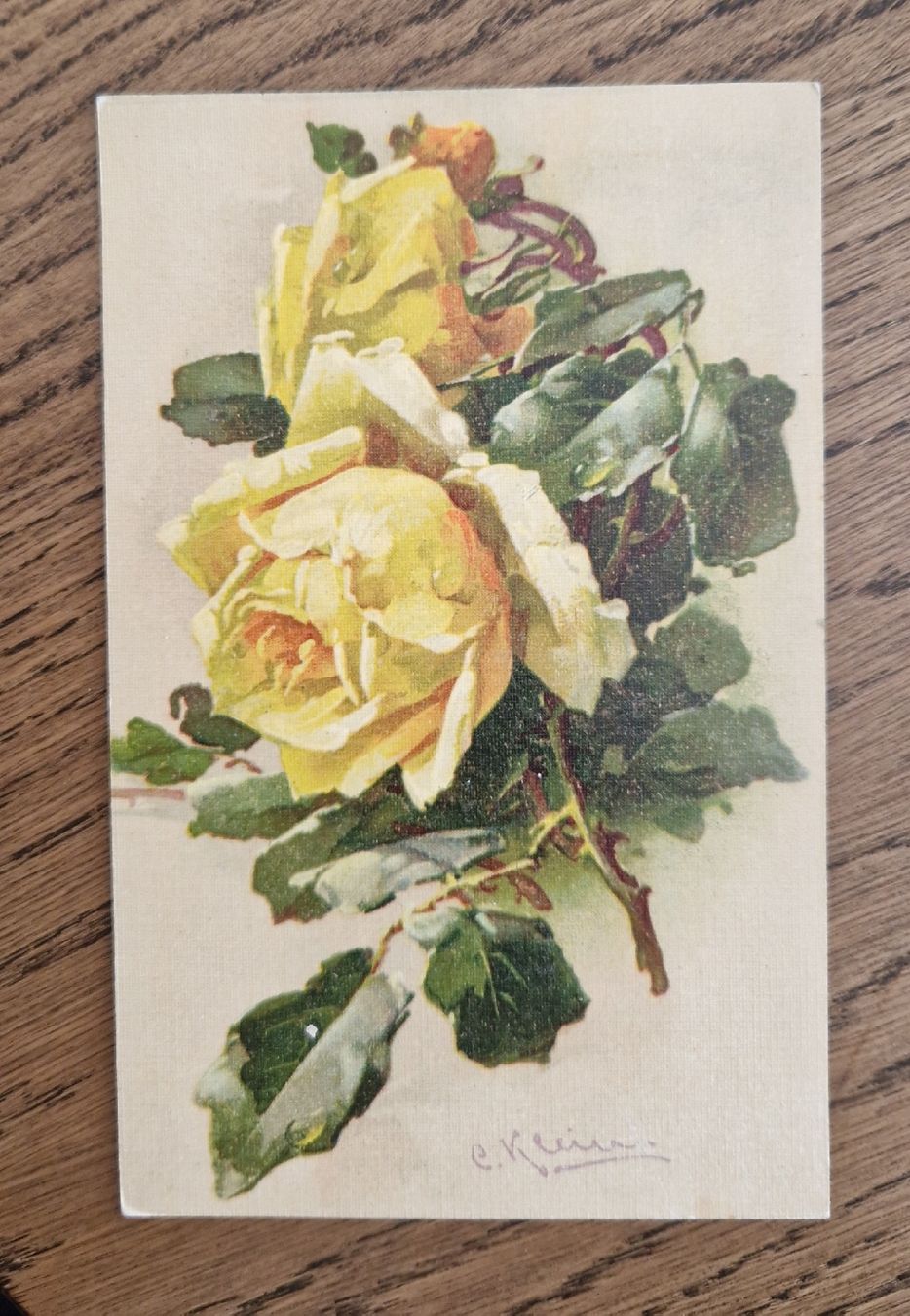 Cartoline postali: Geburtstagskarte 1918, Liestal – Usato da Ebikon venduto da Donar50