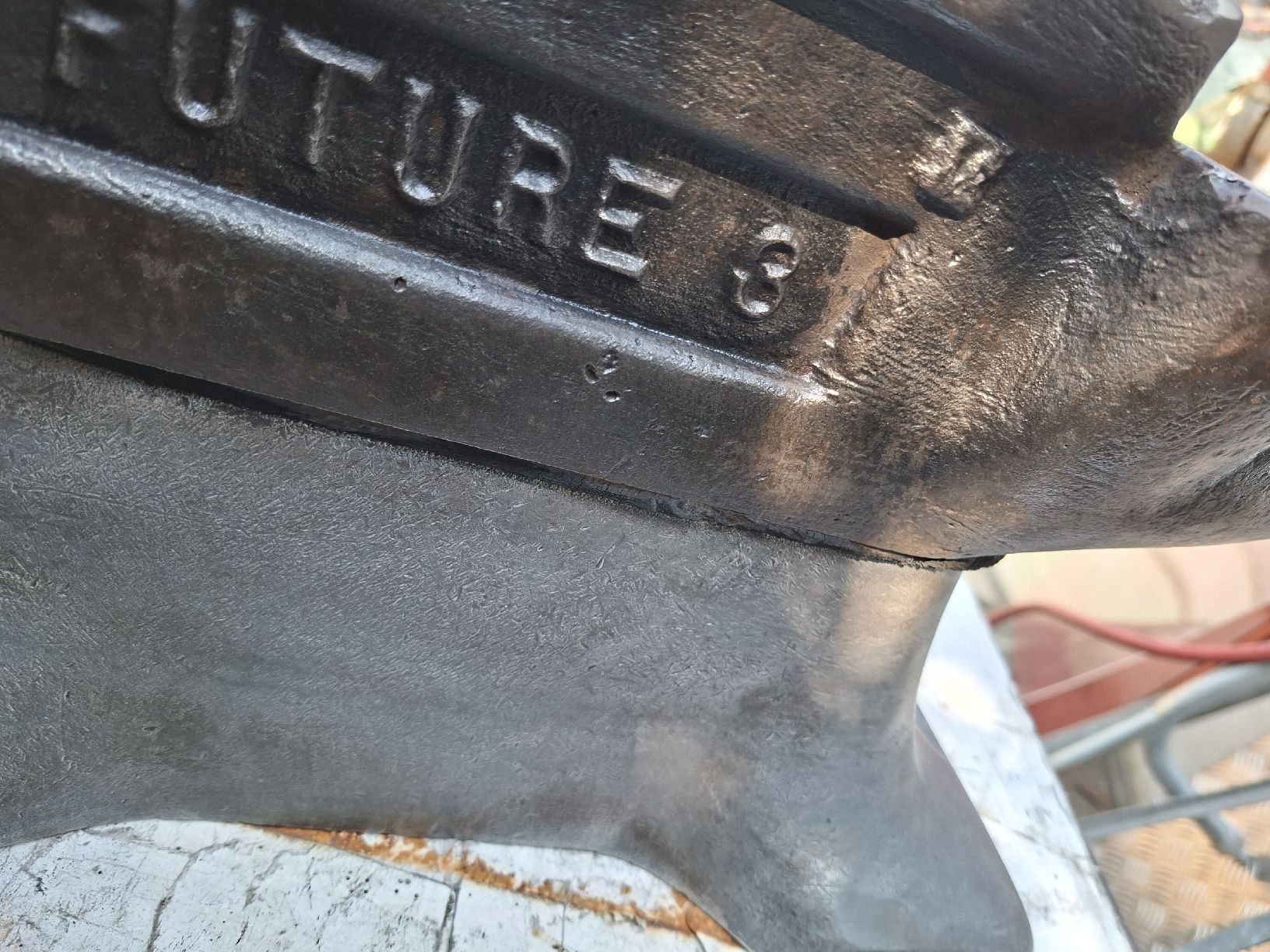 Werkzeuge: Amboss "Future 3", ca. 45kg,  Schmied Hufschmied – Gebraucht aus Grossdietwil von hufi10 3