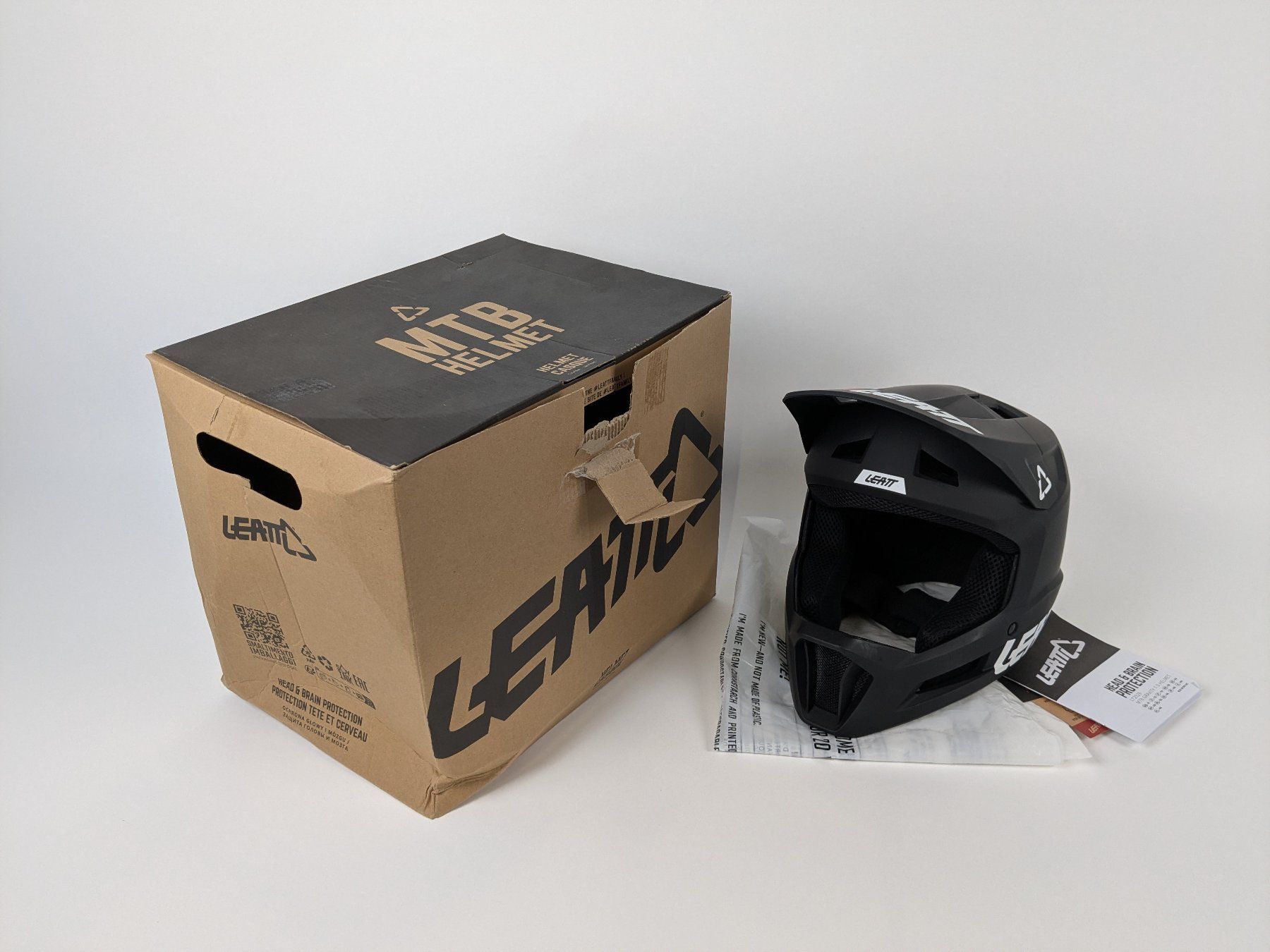 Leatt Caschi: LEATT MTB Gravity 1.0  Velohelm Gr. S – Nuovo (secondo la descrizione) da Dintikon venduto da Restwert_Dintikon