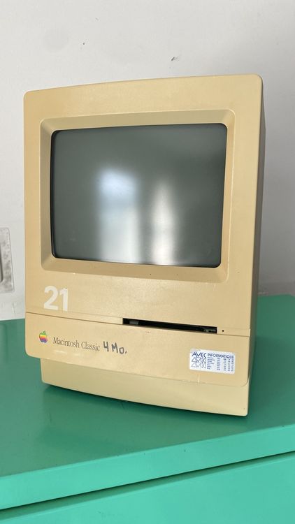Ordinateur Vintage THOMSON MO5 – Complet Avec Boîte D'origine – Testé OK