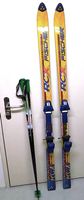 Ski Marke Fischer 190cm + 1 paar Rossignol Ski-Stöcke 126cm.