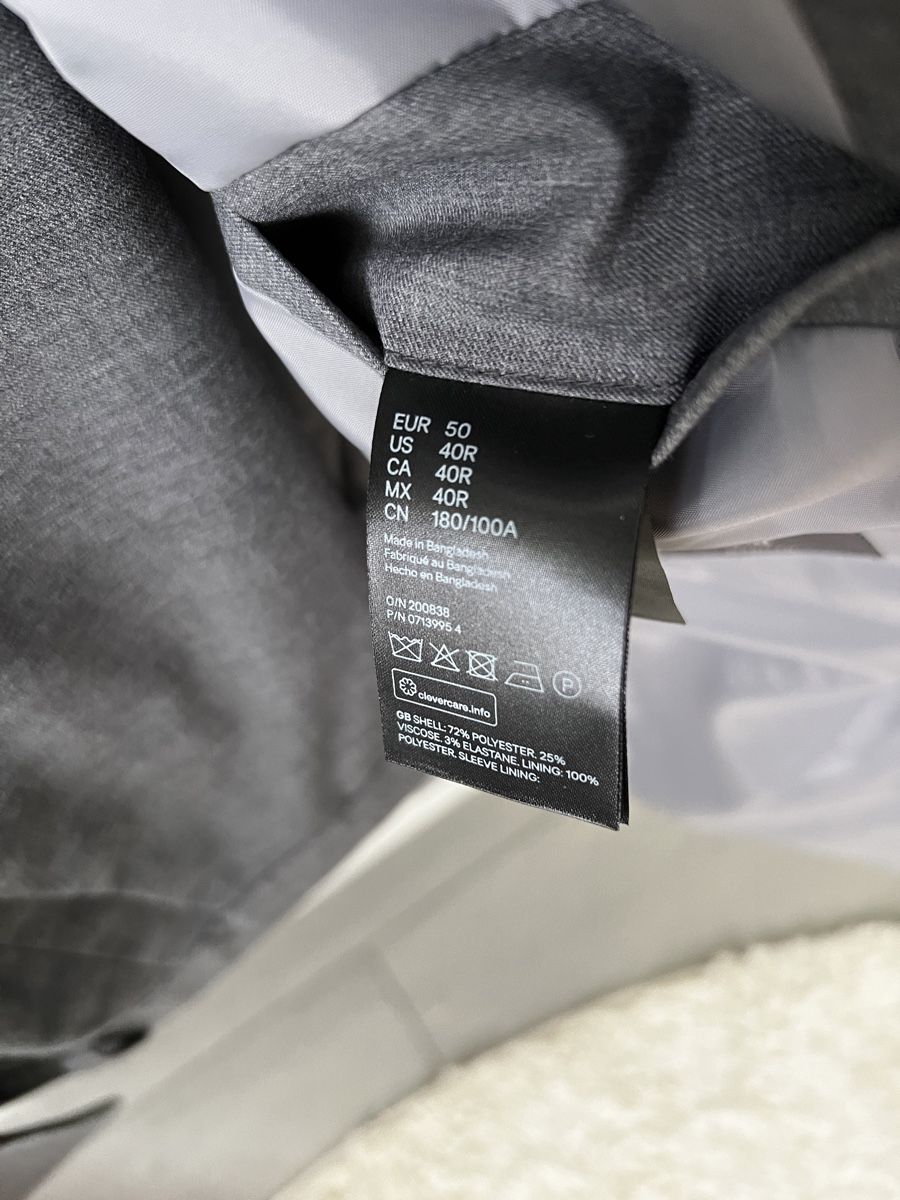 H&M Costumes: Anzug Grau | Gr.50 / 52 – D'occasion à Niederrohrdorf par fero90 4