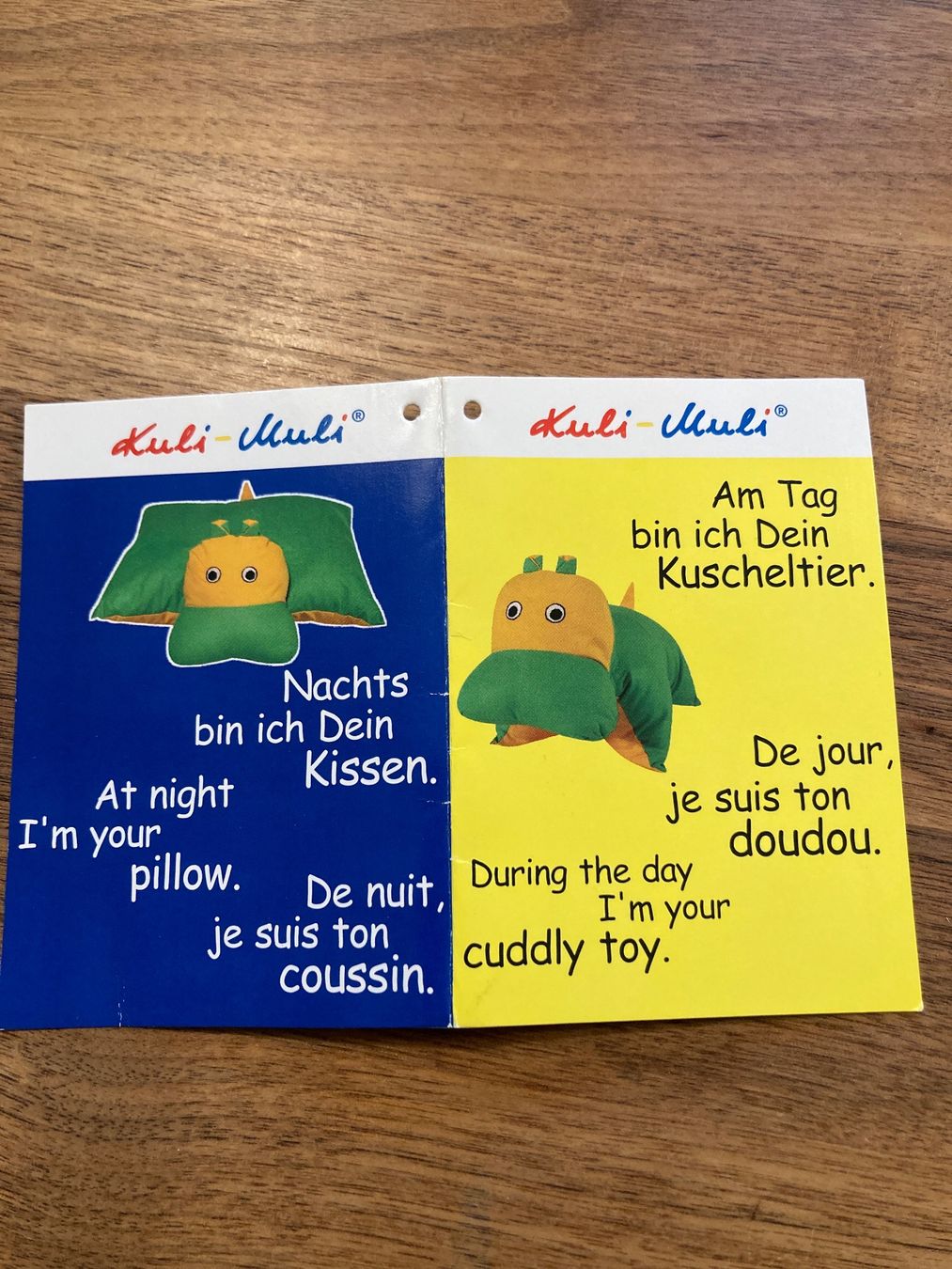 Cuscini: Neues Knuddel Kissen Nilpferd – Nuovo (secondo la descrizione) da Kesswil venduto da Branca-01 9