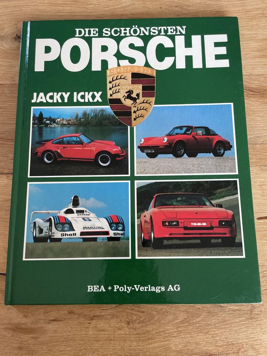 Libri: Die schönsten Porsche - Jacky Ickx Buch – Usato da Winterthur venduto da cheerio97