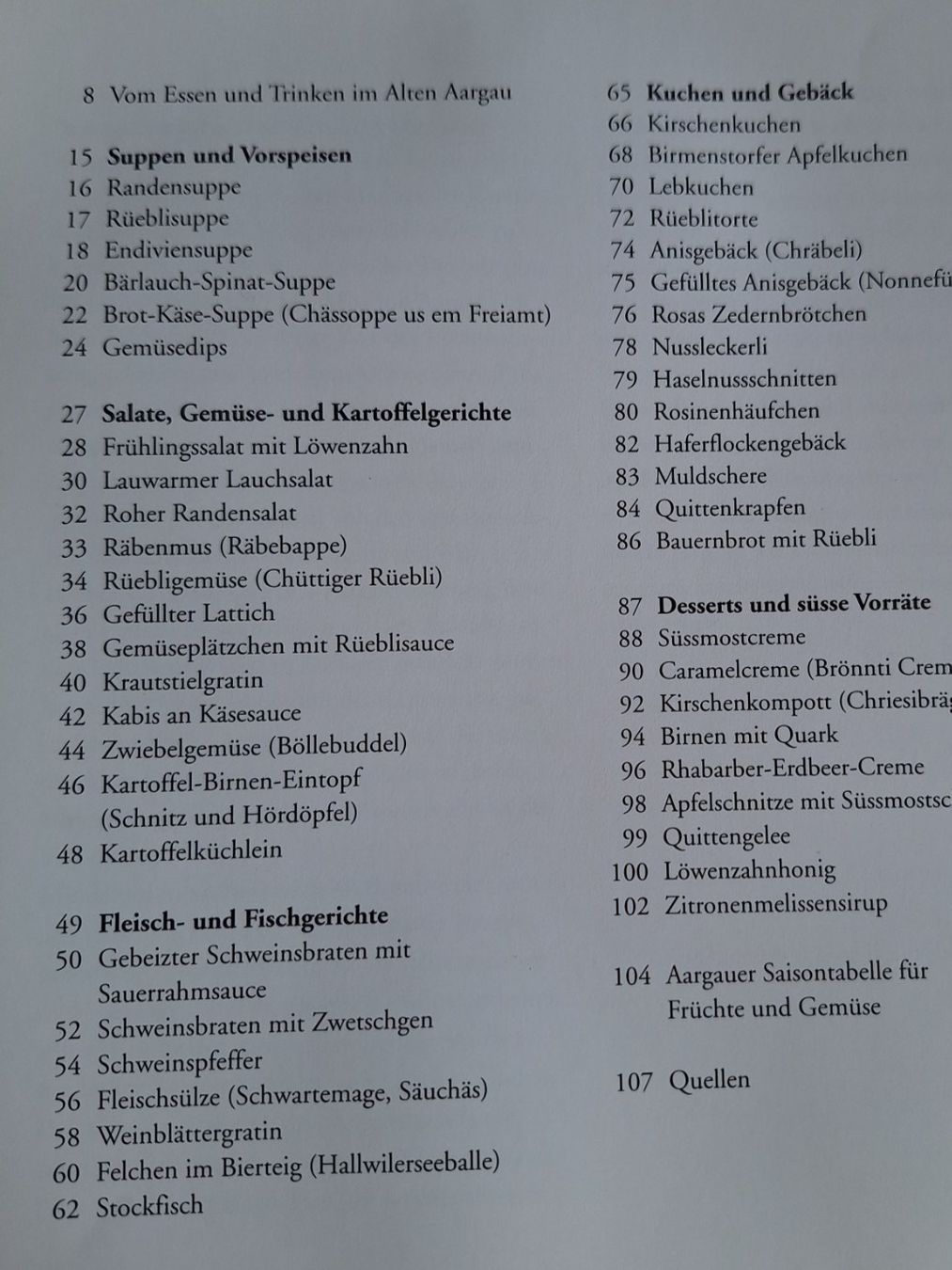 Libri: AARGAUER REZEPTE - LEHRMITTELVERLAG 1984 – Usato da Huttwil venduto da Kunterbuntli 3