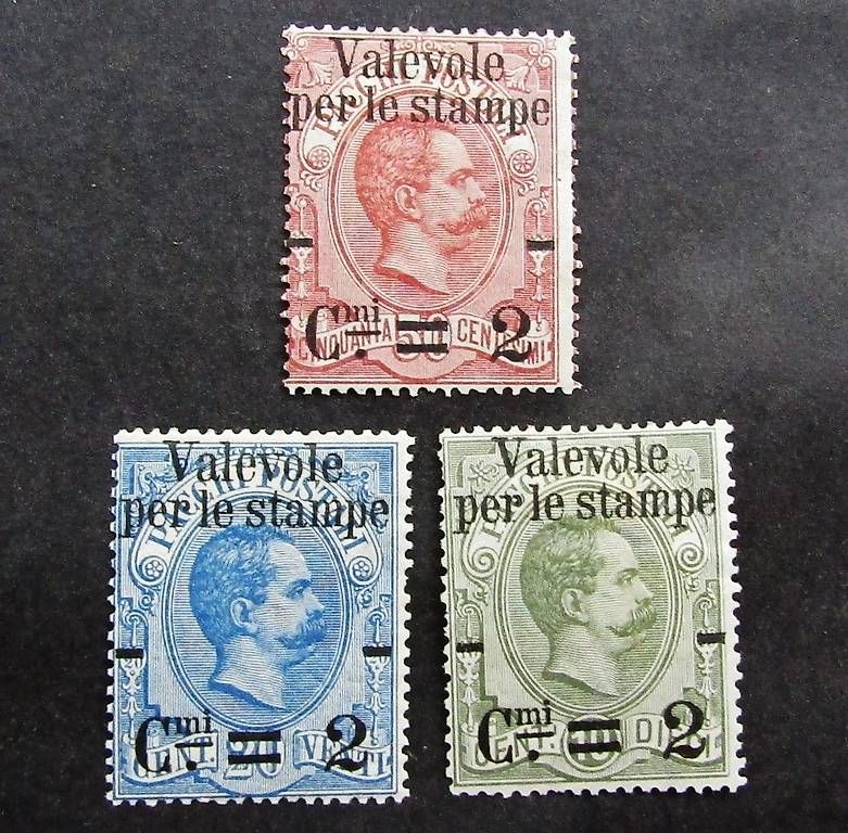 Tutti i francobolli: Briefmarken Italien 1890 ungebraucht – Nuovo (secondo la descrizione) da Neuhausen am Rheinfall venduto da michip