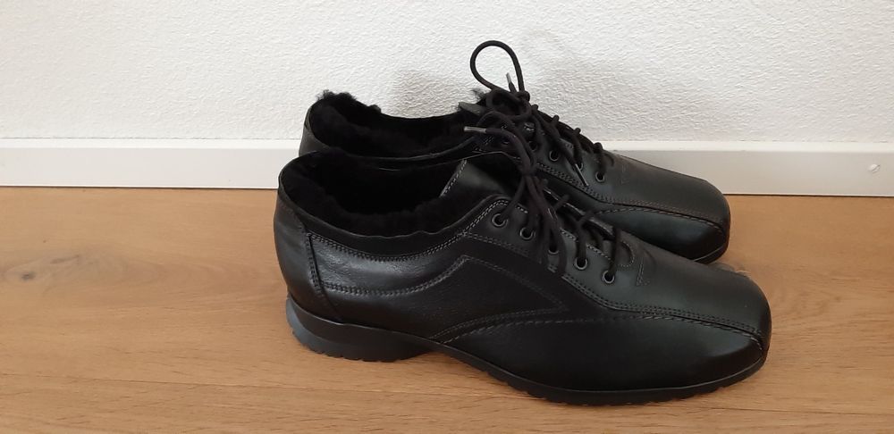 Damen Leder Gefütterte Arbeitskrankenschwester Freizeitschuhe