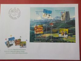 2005 Block "Naturfreunde" Nr. 1172 auf FDC