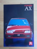 Citroen AX - Prospekt Schweiz 7.89 D - W037