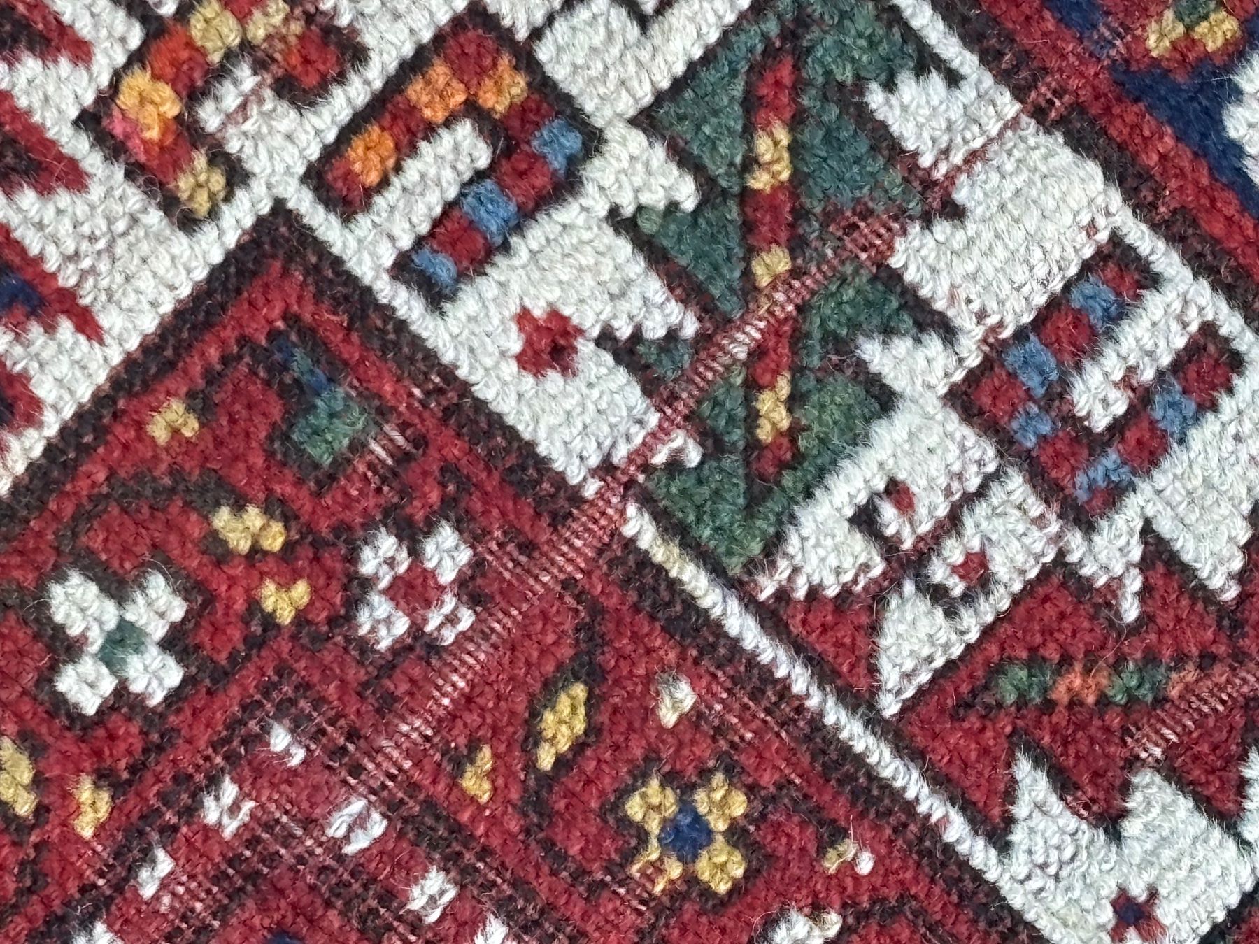 Tappeti: Antiker Orientteppich Kasak – Usato da rotkreuz venduto da baudisch 7
