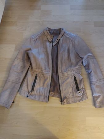 S.Oliver Lederjacke, neuwertig, Grösse 38