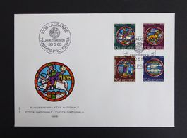 1968 - Pro Patria - Znr. PP 138-141 / Serie - FDC - ES