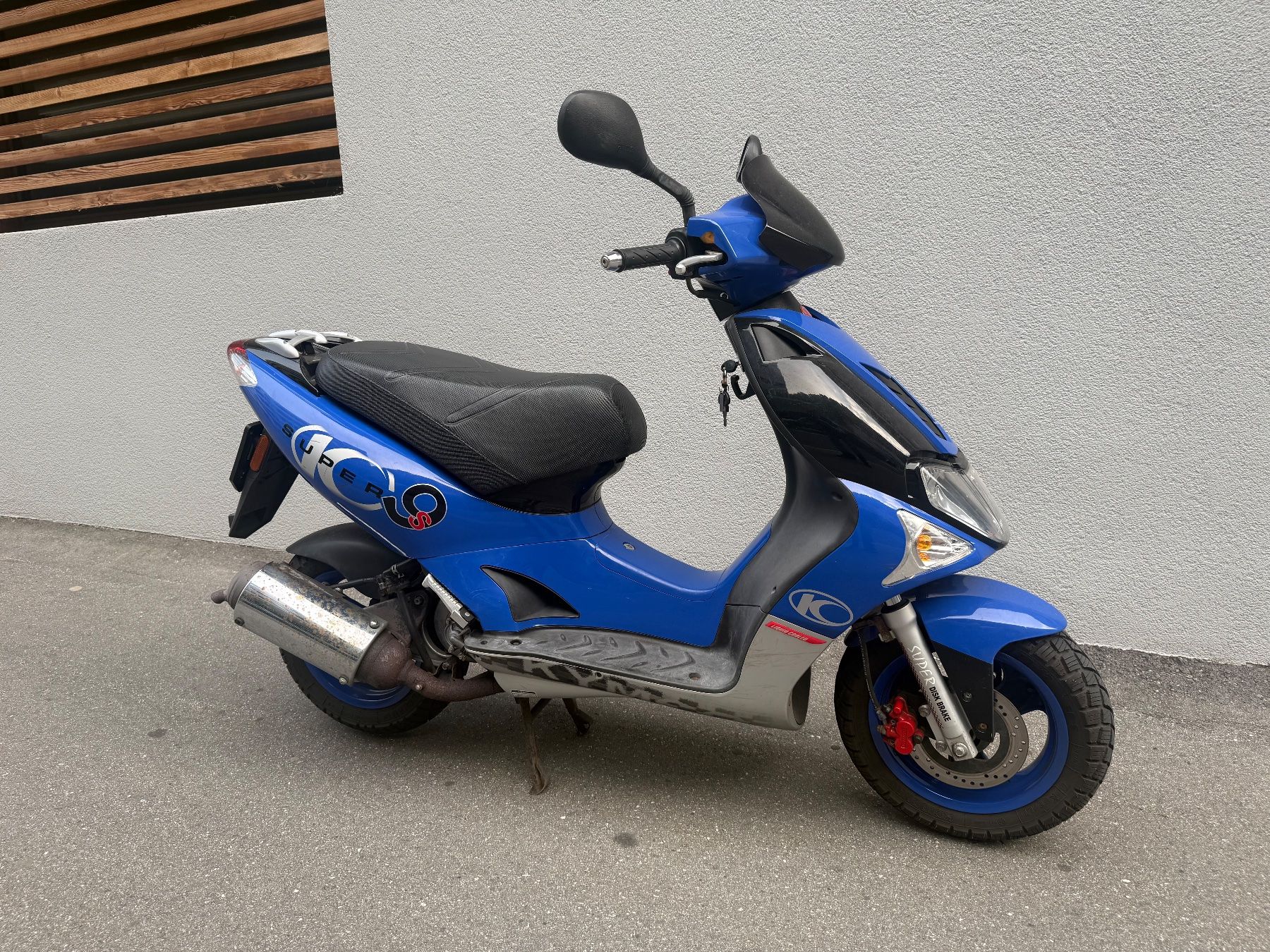 Kymko Scooters: Kymco Super 9, 50 Zweitakter – Gebraucht aus Naters von webur