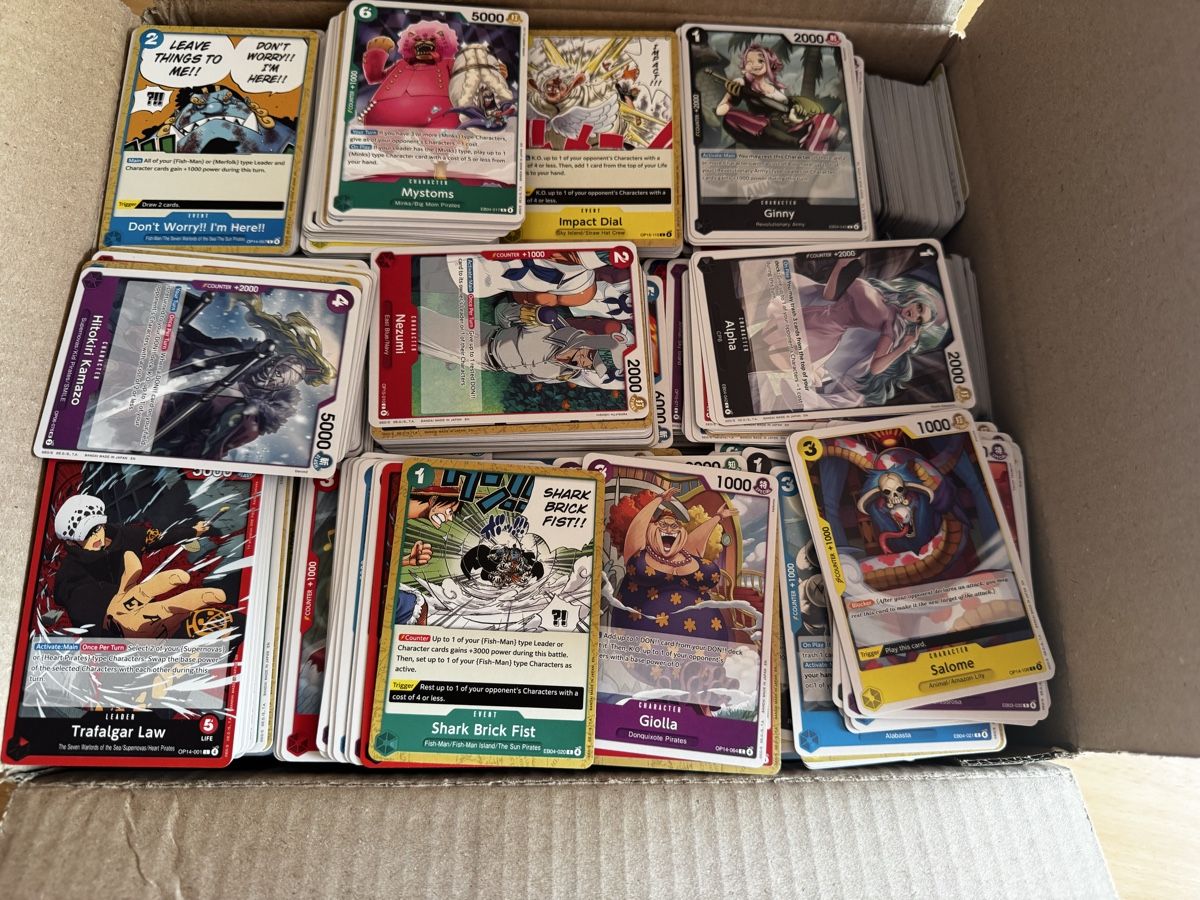 Spiele: Über 3000 One Piece TCG Karten – Gebraucht aus Düdingen von AA__wsk9 1