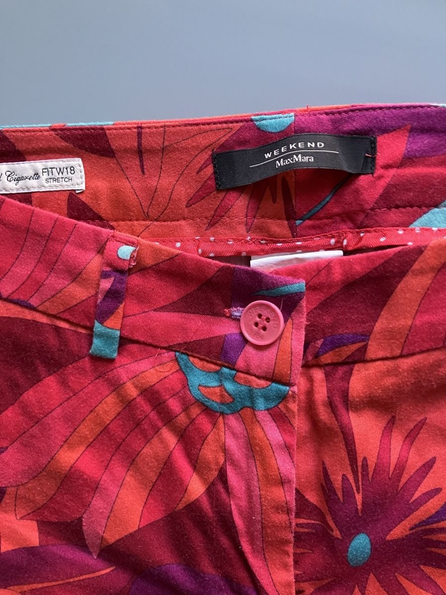 Max Mara Pantaloni: Bunte Max Mara Hose Grösse 34 – Usato da Bern venduto da robertch 1