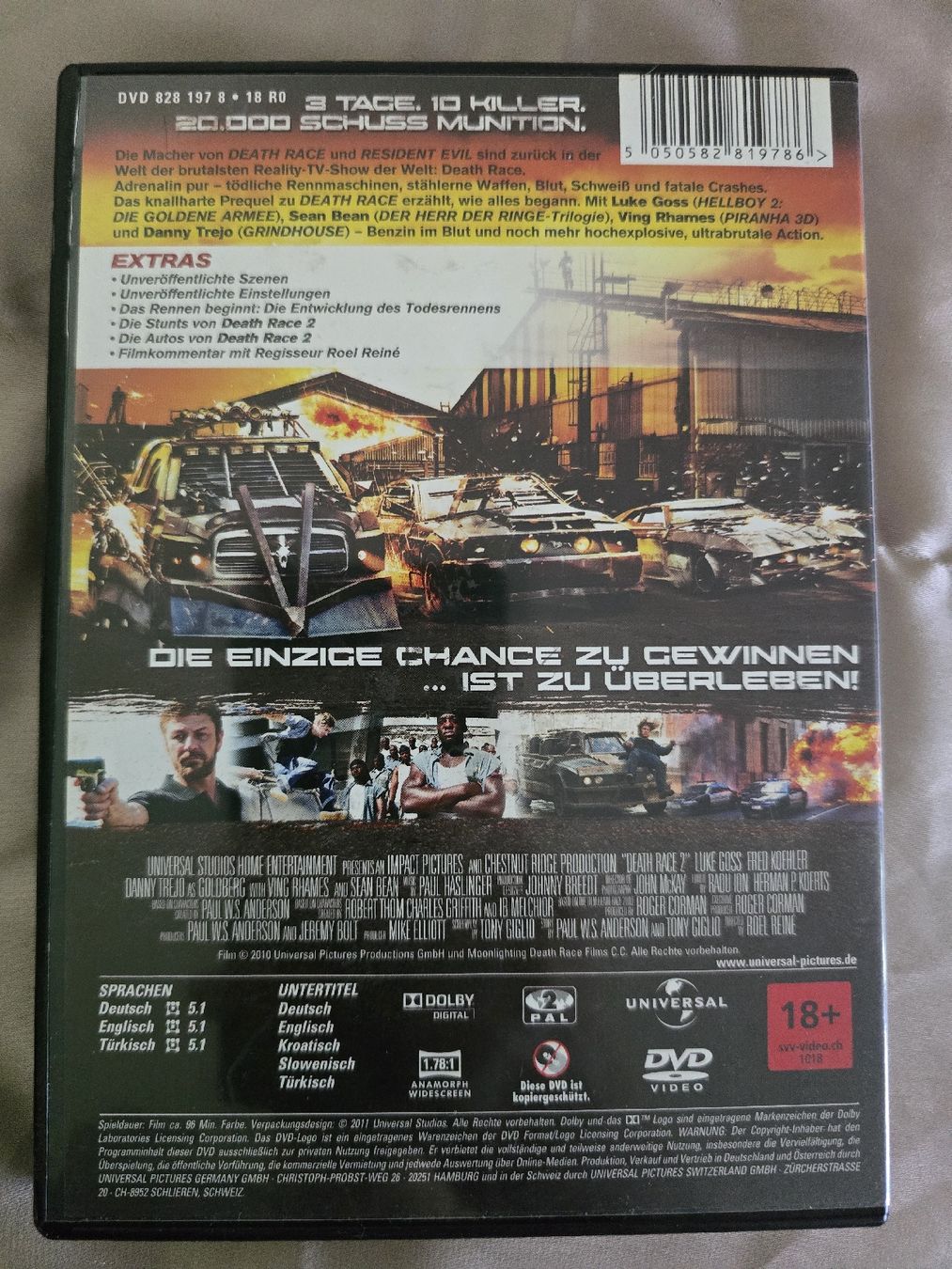 Alle DVDs: DVD - Death race 2 – Gebraucht aus Zug von nic_wlj8 1