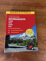 Marco Polo Motorradkarten Alpen - Top Zustand, bereit für de