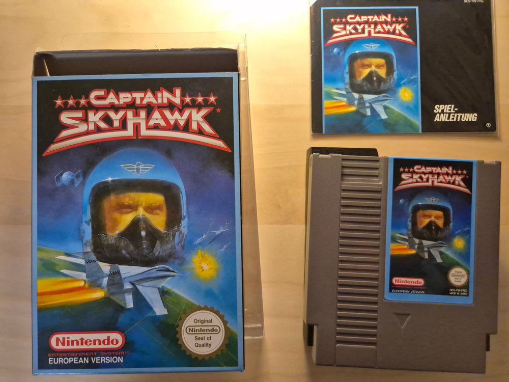 Captain Skyhawk Sur NES - Neuf Sous Blister - Version PAL - 1989