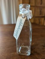 Zuckerpuppe Glasflasche Vintage Deko Shabby Chic Landhaus