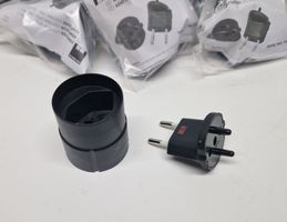 Fix Adapter CH EURO 2-Pol 5 Stück schwarz
