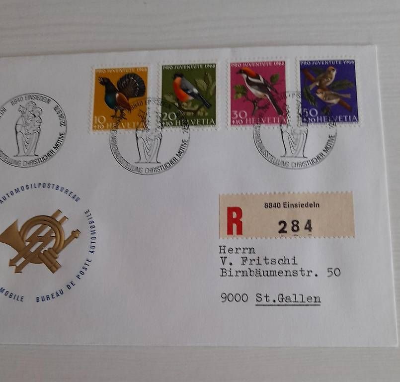 Alle Briefmarken: Briefe – Gebraucht aus Biel/Bienne von ros_8r9j