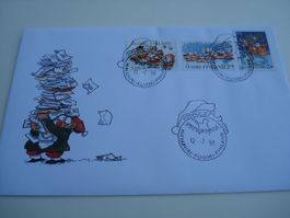 Brief Weihnachtsmann 1998 Finnland, Arctiv Circle, Napapiri