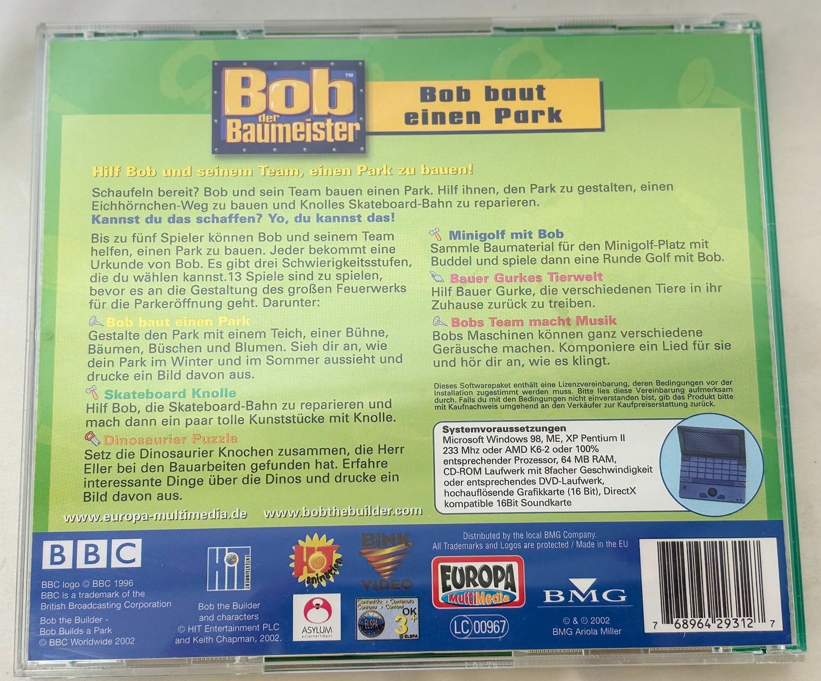 CD & DVD vierges: PC-Rom Bob der Baumeister – D'occasion à Zürich par Drahtzug 2