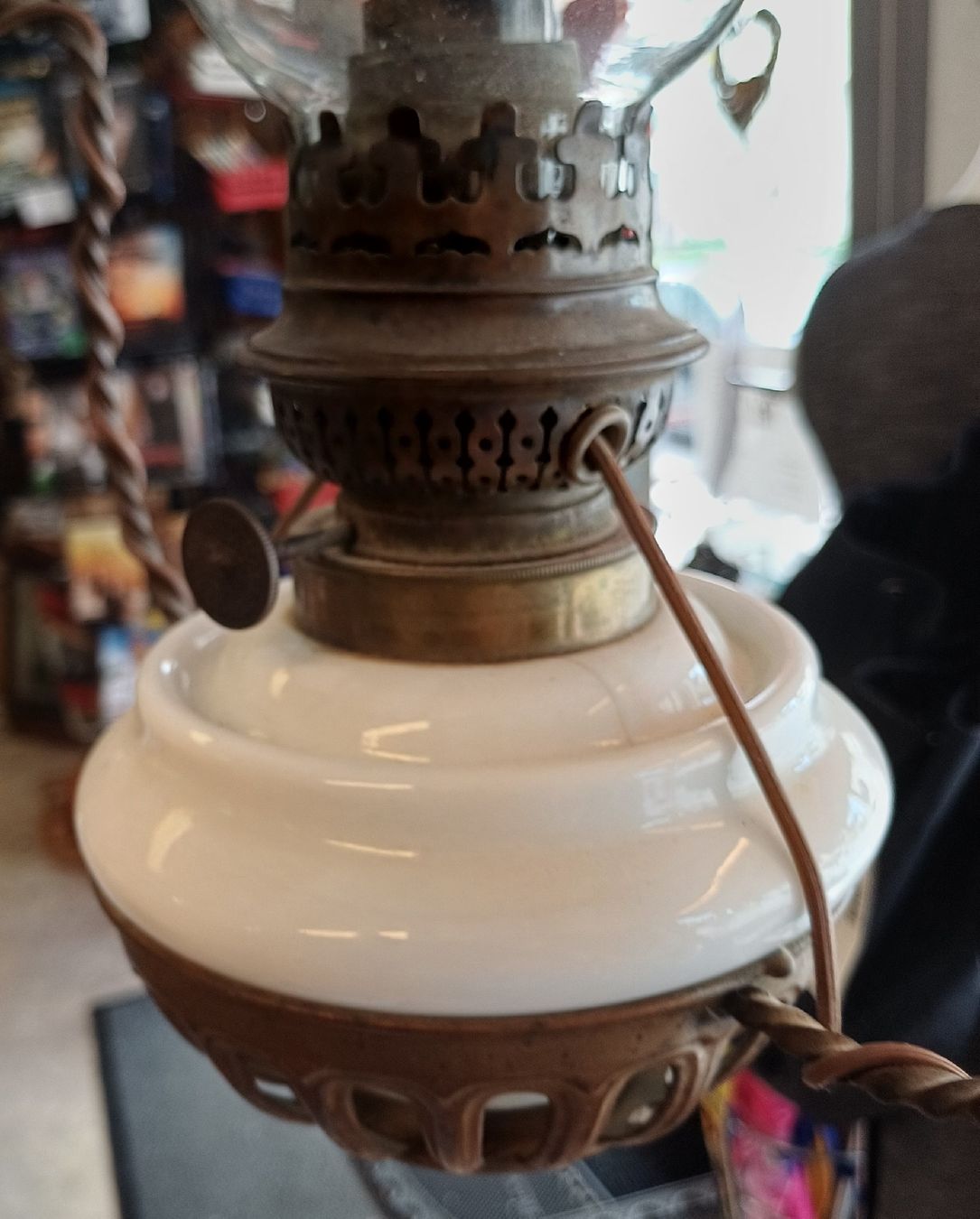 Lampadari & plafoniere: alte/antike Lampe – Usato da Merenschwand venduto da Brockinell 5
