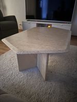 Couchtisch Travertin sechseckig guter Zustand
