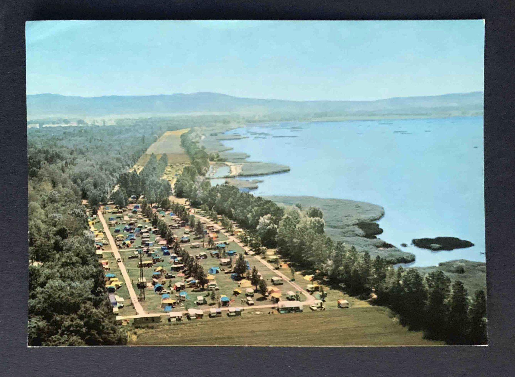 Ansichtskarten: AK Gampelen Campingplatz TCS – Gebraucht aus Goldau von artelier1