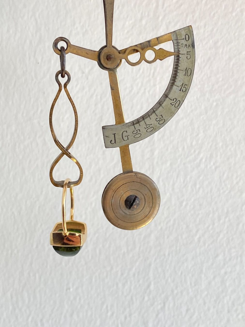 Olga Ribler Anelli: Goldring mit Turmalin – Usato da Bern venduto da Blu_Bern 9