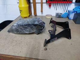 Kawasaki ZX10R Ramair mit Dashboard Halter