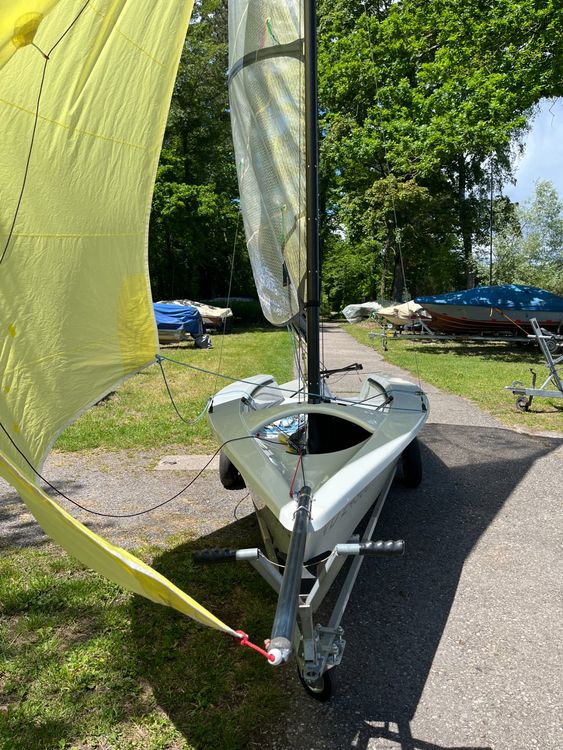 Rs Sailing Boote: Segel-Jolle/Dinghy/Dériveur RS Vareo / Gennacker / Trolley – Gebraucht aus Rubigen von Hastu 2