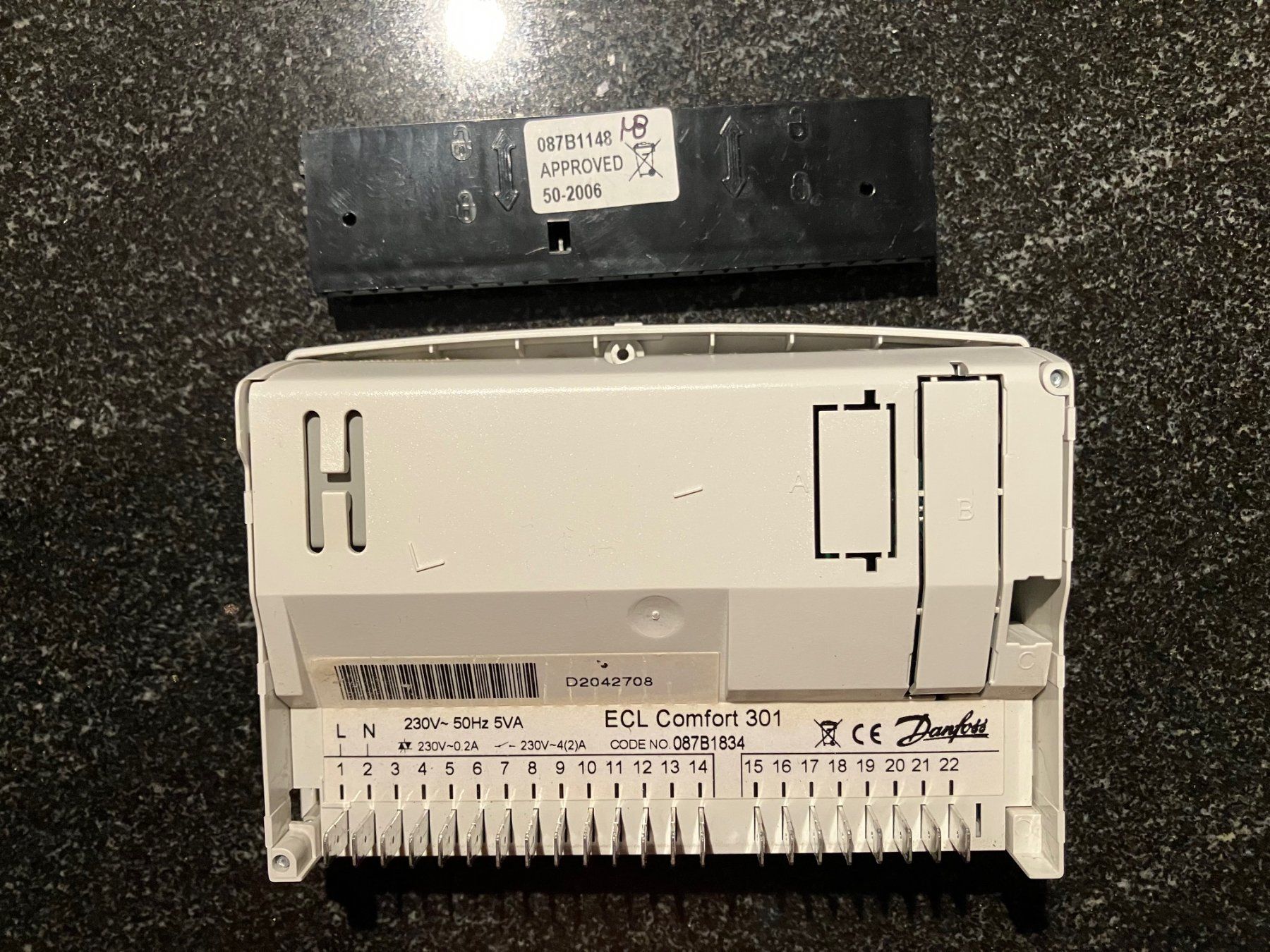 Danfoss Steuerung: Danfoss ECL 301 COMFORT – Gebraucht aus Ried-Brig von Clsa 3
