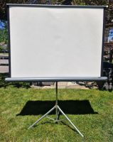 Projektionsleinwand mit Stativ – mobile Beamer-/Dia-Leinwand