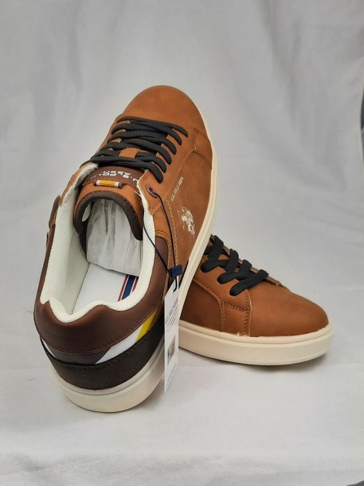 US Polo Scarpe da uomo: U.S. POLO ASSN. Sneaker Rokko braun Gr. 40 – Nuovo e nell'imballaggio originale da Seuzach venduto da VT-Collections1 2