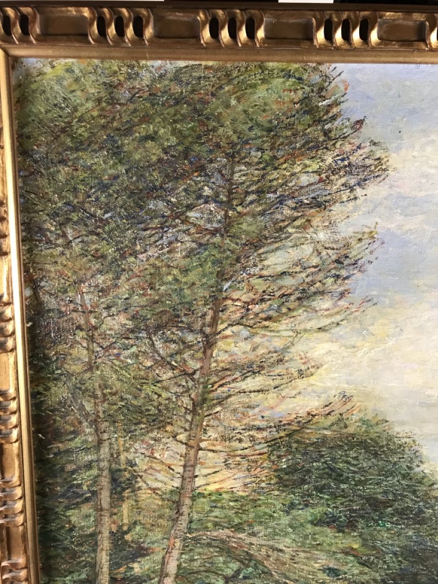 Gemälde: Guter Impressionist mit interessantem Monogr. – Gebraucht aus Wolfhalden von SecondAntique 7
