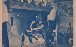 AK Cavigliano, cartoncino pubblicitario Grotto Poncioni RARO